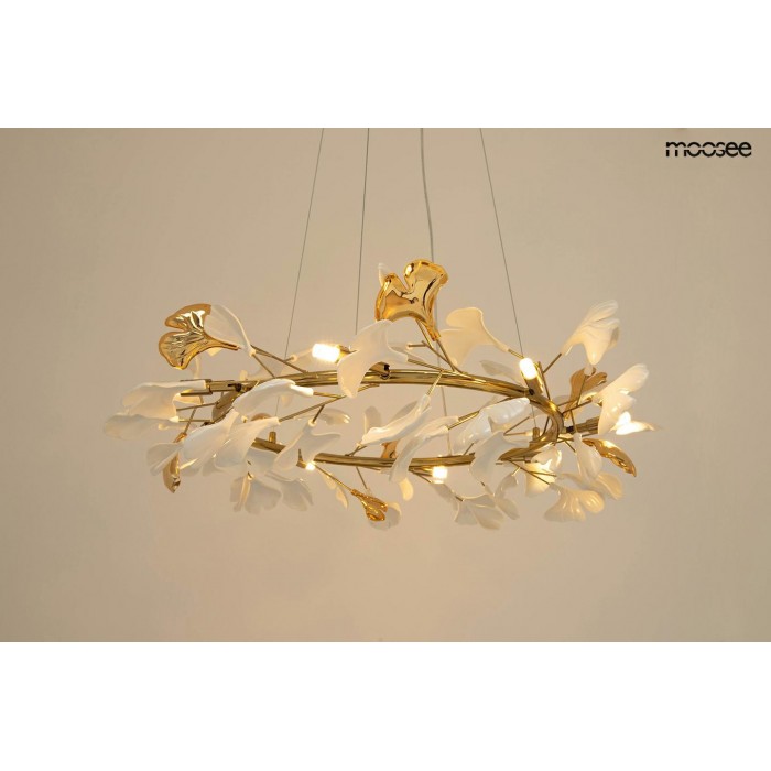 MOOSEE lampa wisząca FLORA 80 PP złota