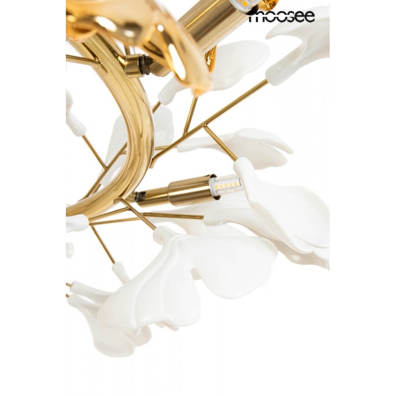 MOOSEE lampa wisząca FLORA 80 PP złota
