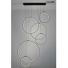 MOOSEE lampa wisząca CIRCULO SIX czarna