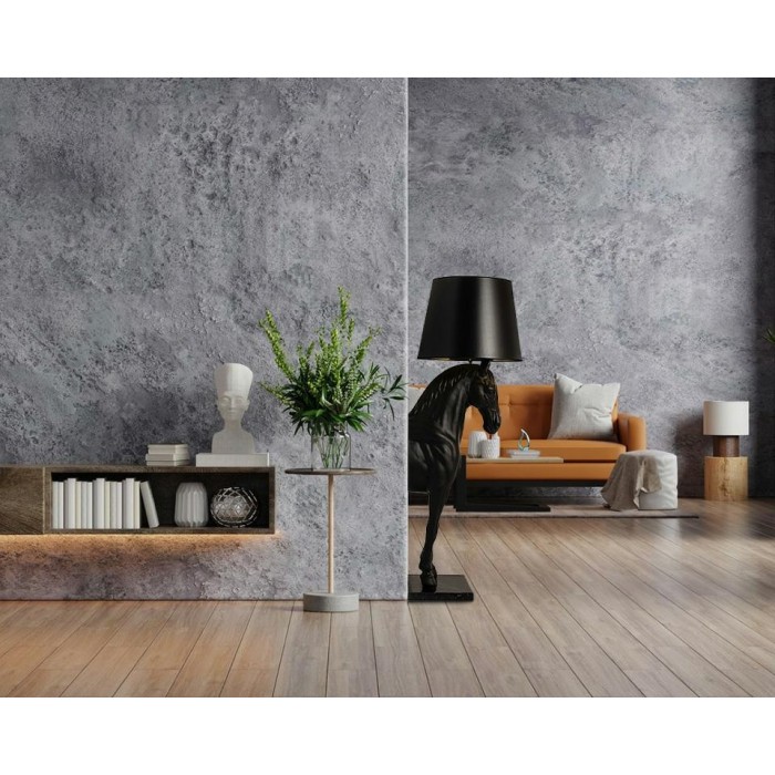 Lampa podłogowa KOŃ HORSE STAND S czarna  -...