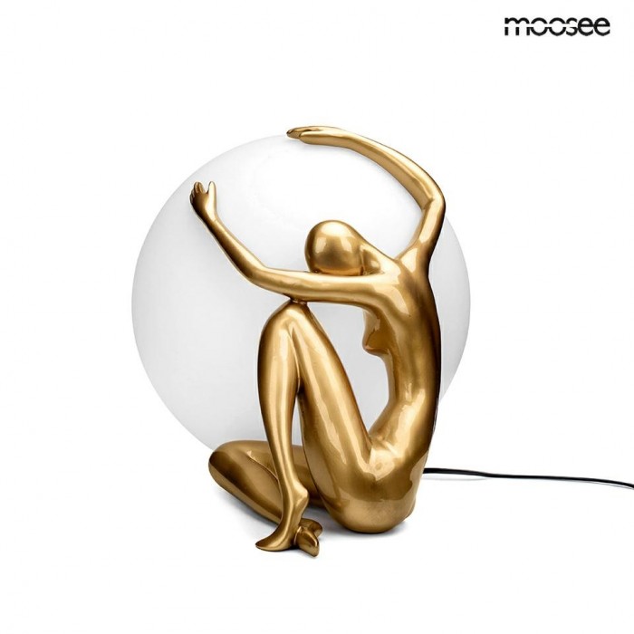 MOOSEE lampa podłogowa UOMO 50 złota