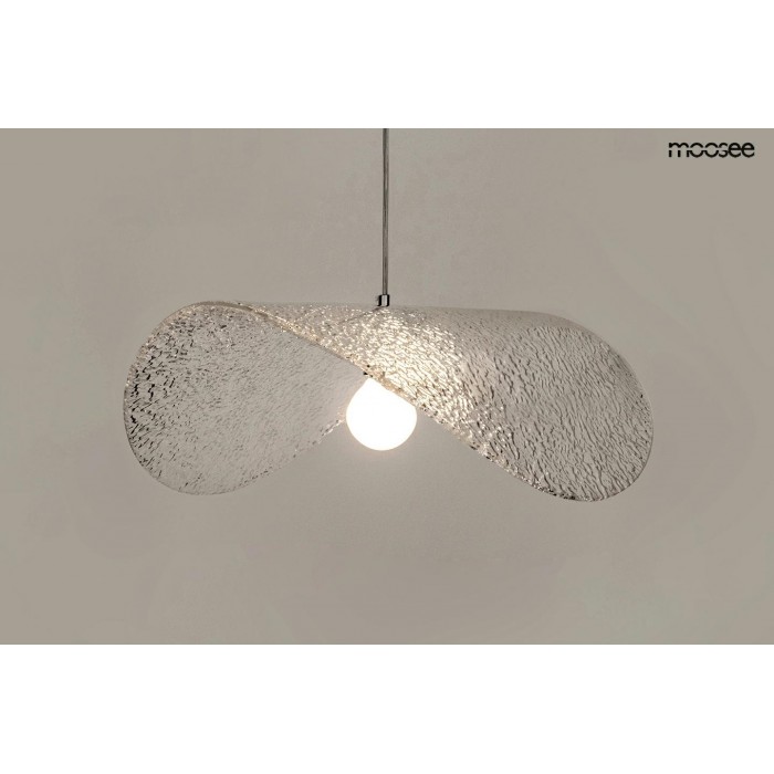 MOOSEE Lampa wisząca CAPELLO FI 80 clear