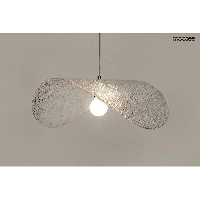 MOOSEE Lampa wisząca CAPELLO FI 80 clear