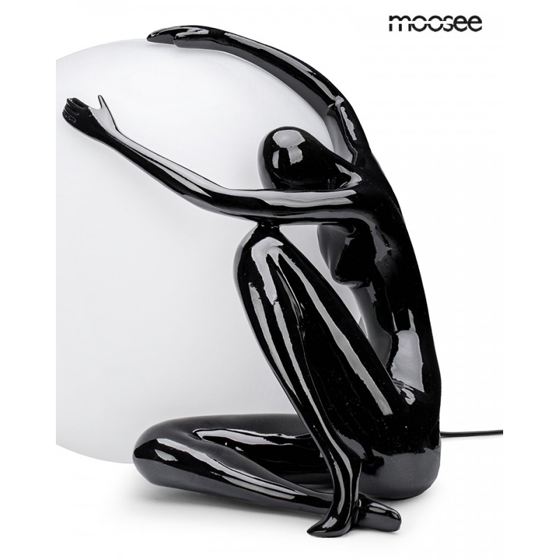 MOOSEE lampa podłogowa UOMO 50 czarna