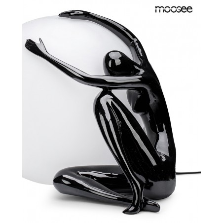 MOOSEE lampa podłogowa UOMO 50 czarna