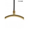 MOOSEE lampa wisząca SPINNER 19 złota