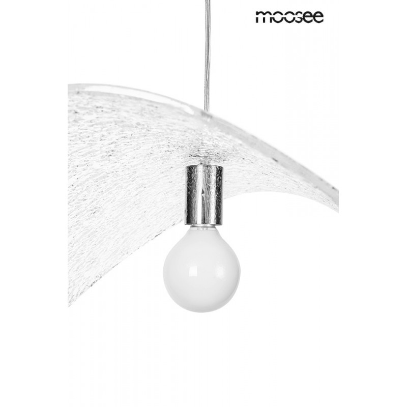 MOOSEE Lampa wisząca CAPELLO FI 80 clear