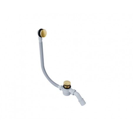 Moli 100 Przelew Wannowy ClickClack Standardowy Złoto Szczotkowane Excellent