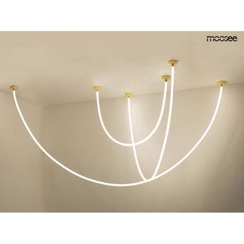 MOOSEE lampa wisząca LASSO 500 złota