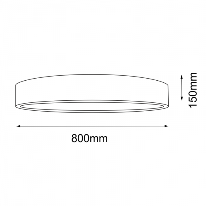 Shilo Lampa Bungo IP20 Czarna 1157