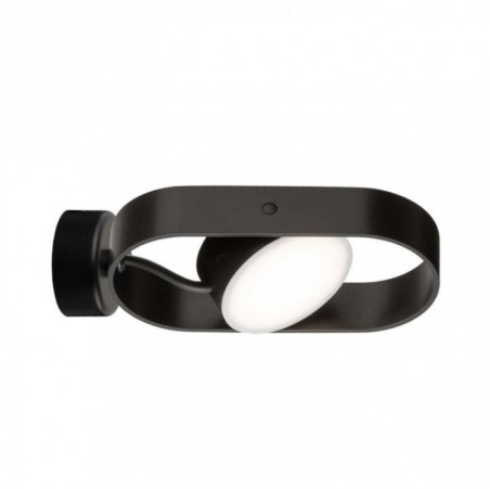 Shilo Lampa Kinkiet Furoku 3000K Czarna 7976