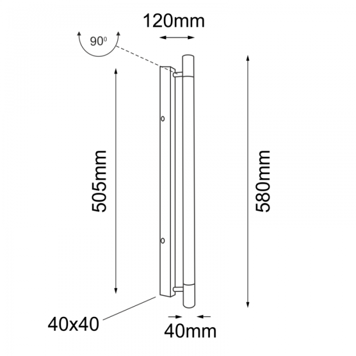 Shilo Oprawa natynkowa wodoszczelna IBARA IP44...
