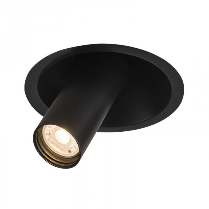 Shilo Lampa Wpuszczana Yakumo IP20 Czarna 7804