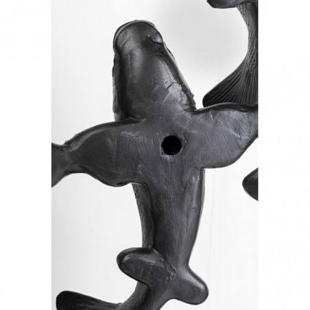 Kare Dekoracja Ścienna School Of Koi 160  Czarna