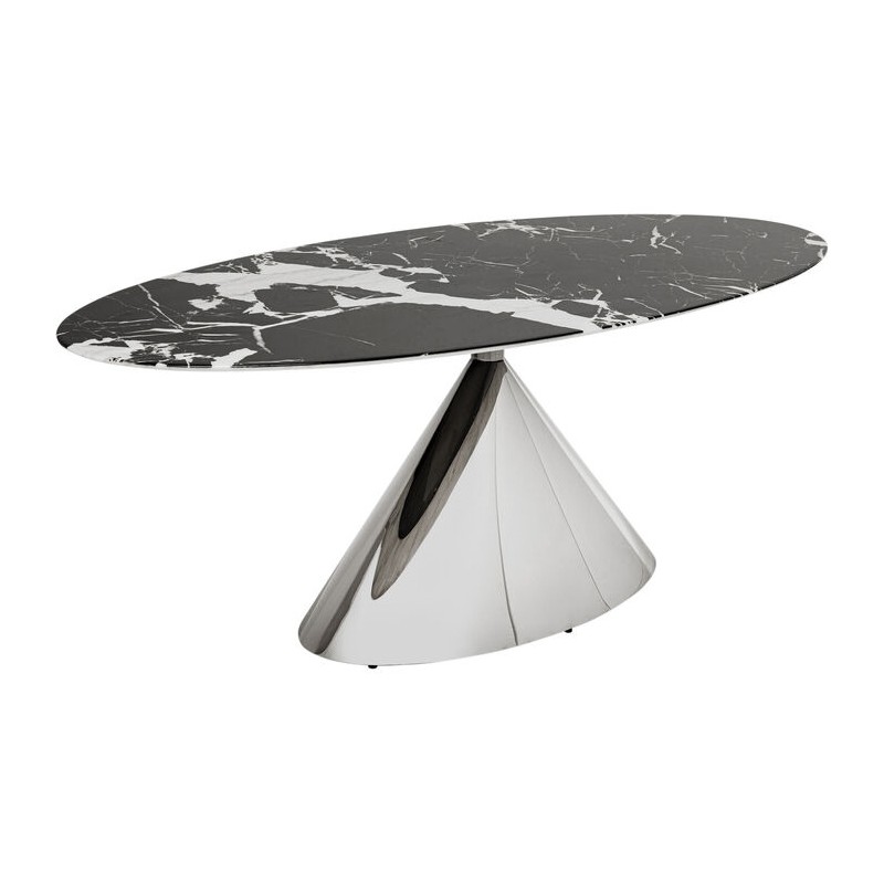 Kare Stół Jadalniany Mambo Chrome         200X100 Cm