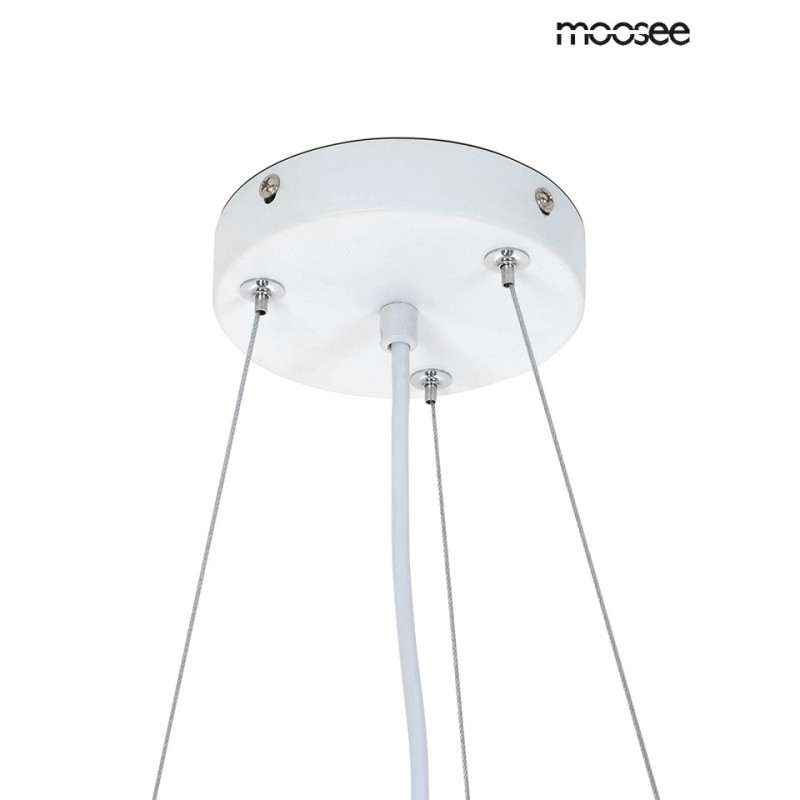 Moosee Lampa Wisząca Nido Biała