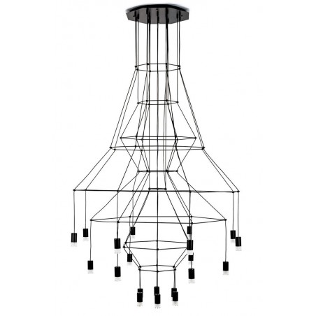 Lampa Wisząca Flusso 20 Czarna