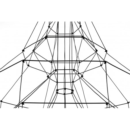 Lampa Wisząca Flusso 20 Czarna