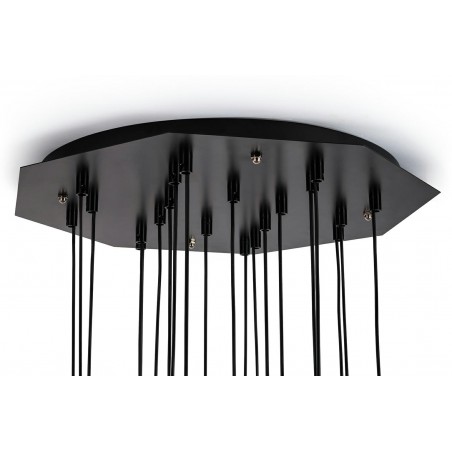 Lampa Wisząca Flusso 20 Czarna