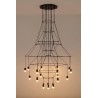 Lampa Wisząca Flusso 20 Czarna