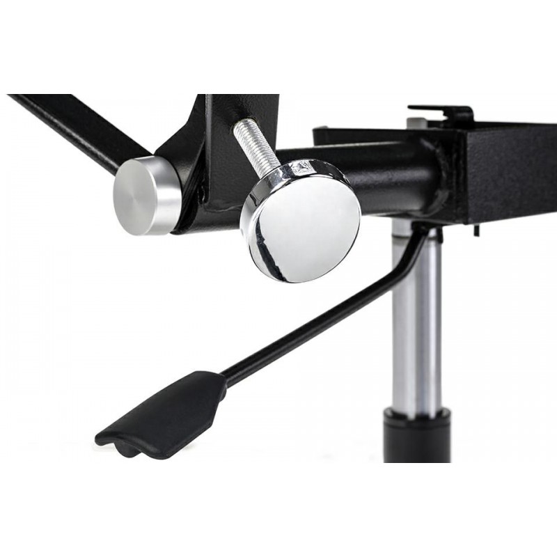 Fotel Biurowy Body Prestige Plus Czarny  - Skóra Naturalna, Aluminium