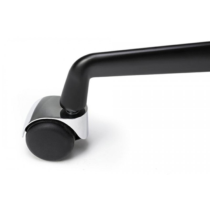 Fotel Biurowy Body Prestige Plus Czarny  - Skóra Naturalna, Aluminium