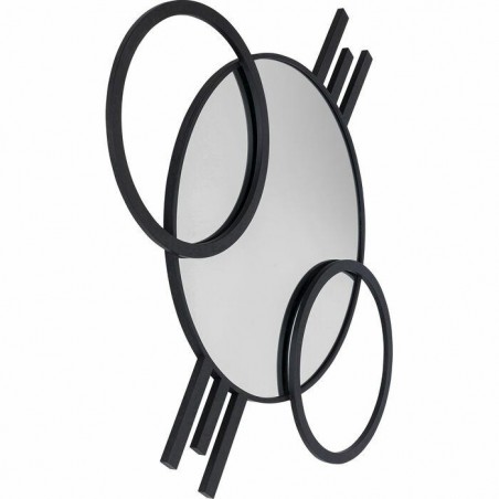 Kare Lustro Ścienne Triple Circle         124X119 Cm