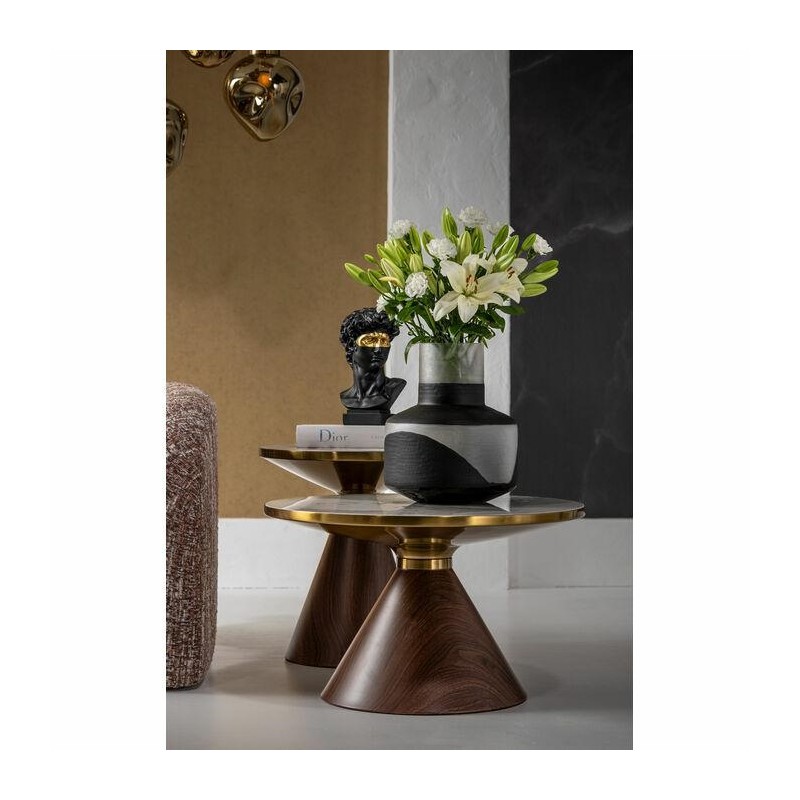 Kare Stolik Kawowy Cono Ceramic 70