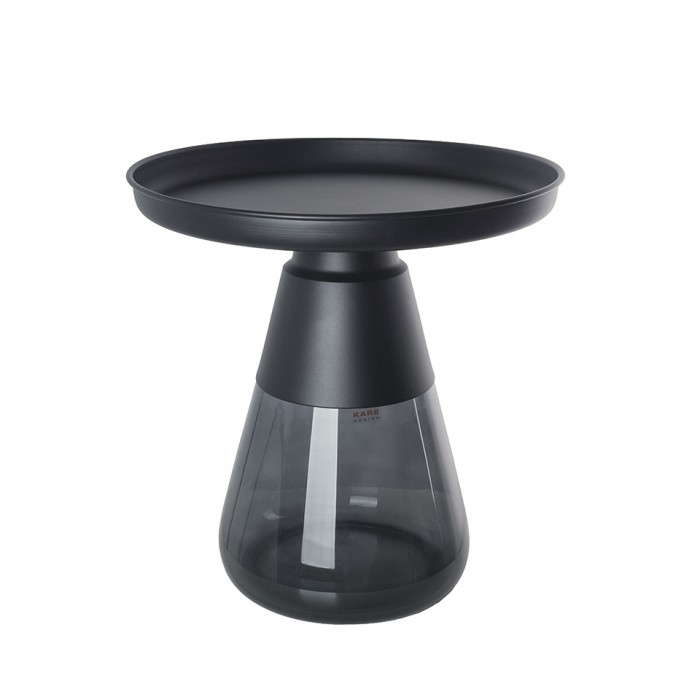 Kare Stolik Bottiglia Smoke 50 Czarny