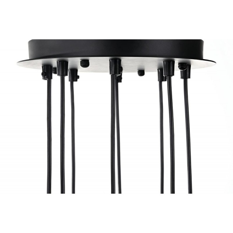 Lampa Wisząca Flusso 8 Czarna