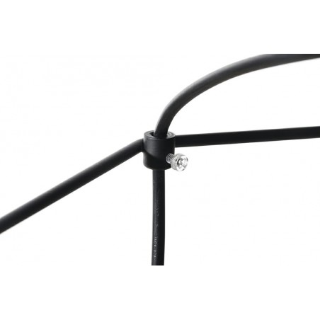 Lampa Wisząca Flusso 8 Czarna