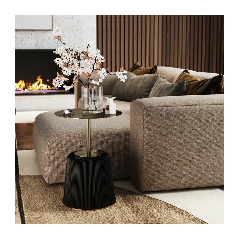 Kare Stolik Endless Vegas 40 Czarny