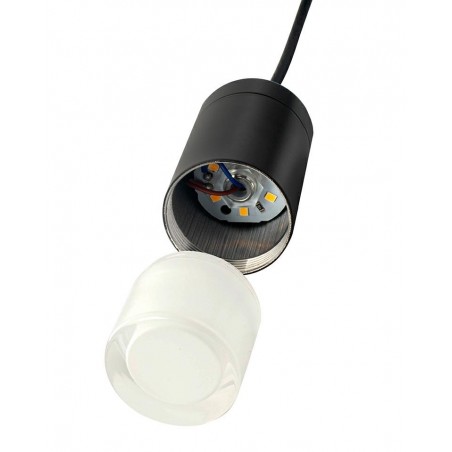 Lampa Wisząca Flusso Line 6 Czarna