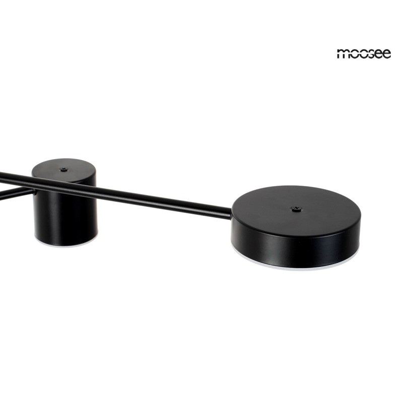 Moosee Lampa Wisząca Piazetta Czarna