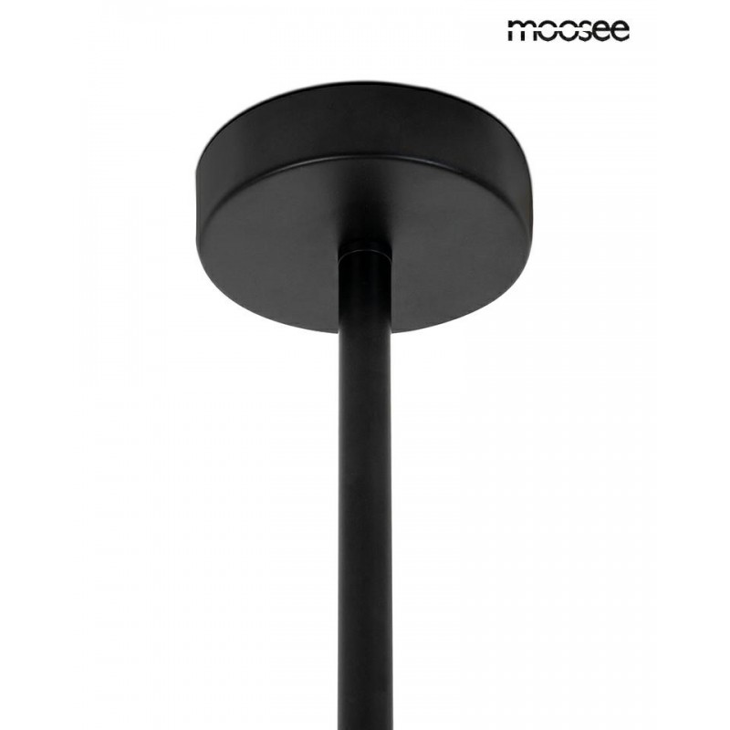 Moosee Lampa Wisząca Piazetta Czarna