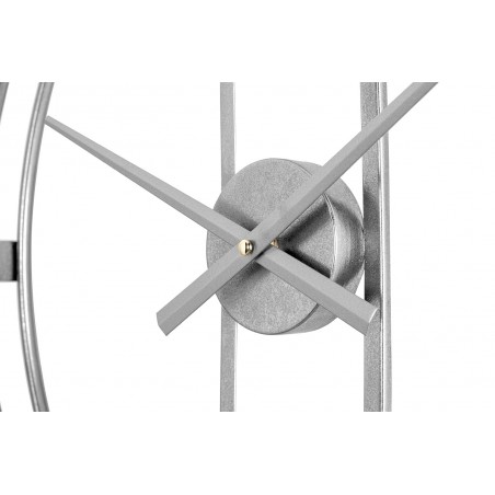 Kare Zegar Clip 60 Srebrny