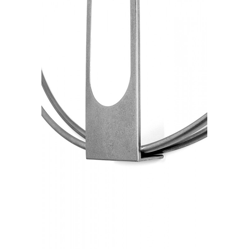 Kare Zegar Clip 60 Srebrny