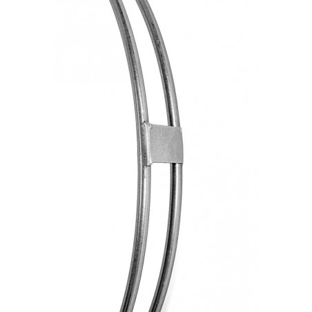 Kare Zegar Clip 60 Srebrny