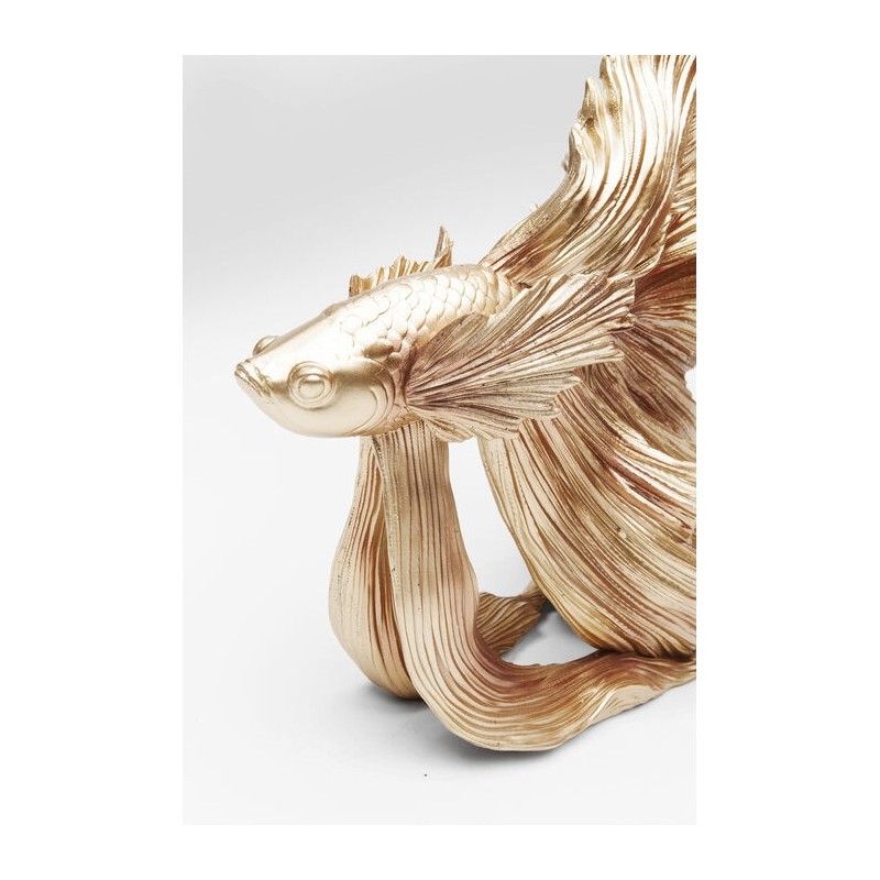 Kare Dekoracja Betta Fish S Złota