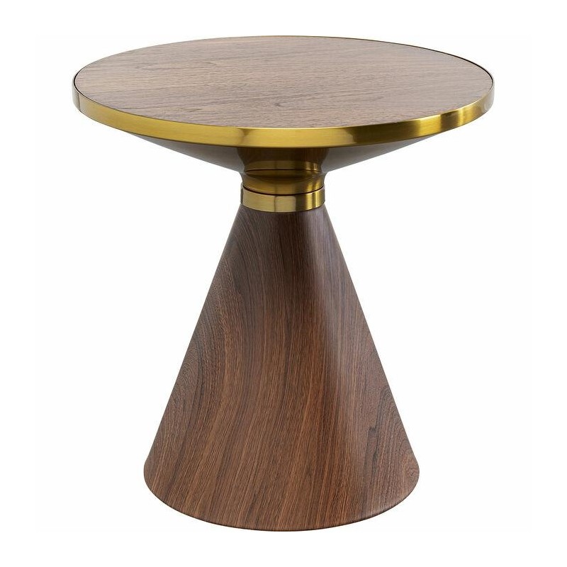 Kare Stolik Kawowy Cono Walnut 50