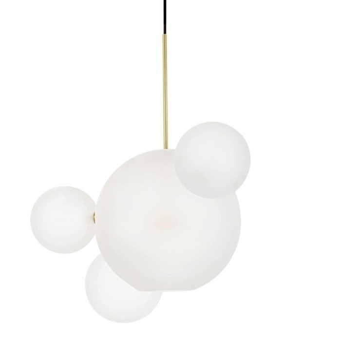 Lampa Wisząca Capri Line 3 Złota / Biała  - 180...