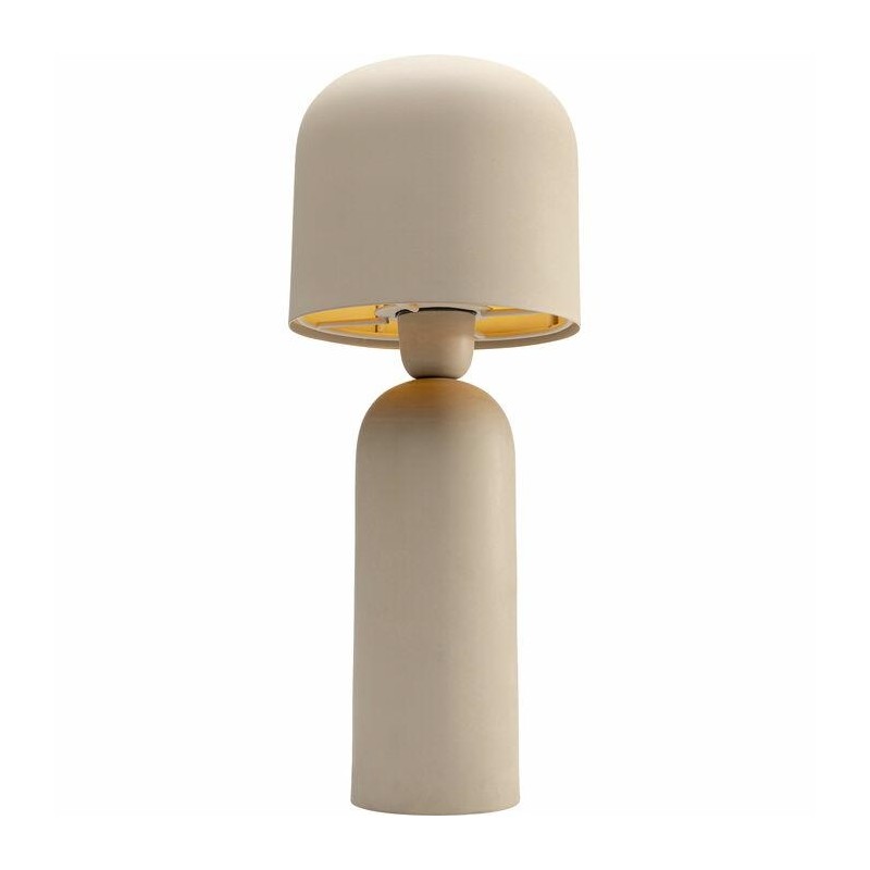 Kare Lampa Stołowa Maya 39 Beżowa