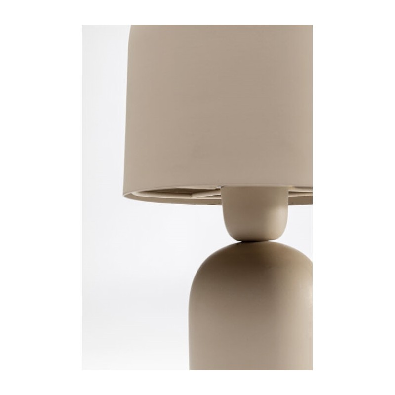 Kare Lampa Stołowa Maya 39 Beżowa