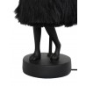 Kare Lampa Stołowa Rabbit Fur 50 Cm       Czarna / Złota