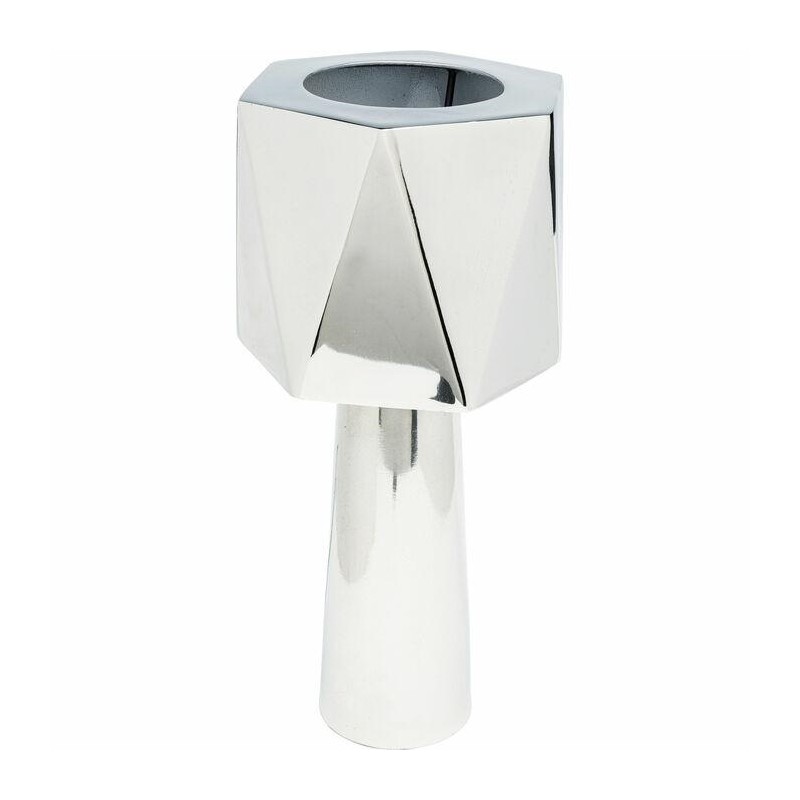 Kare Lampa Stołowa Martha 38 Srebrna