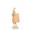 Kare Lampa Stołowa Rabbit Peach 50 Cm