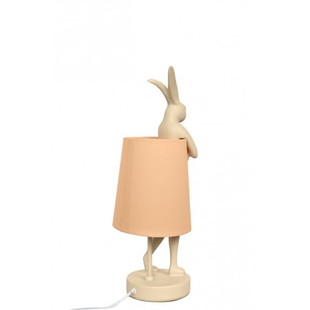 Kare Lampa Stołowa Rabbit Peach 50 Cm