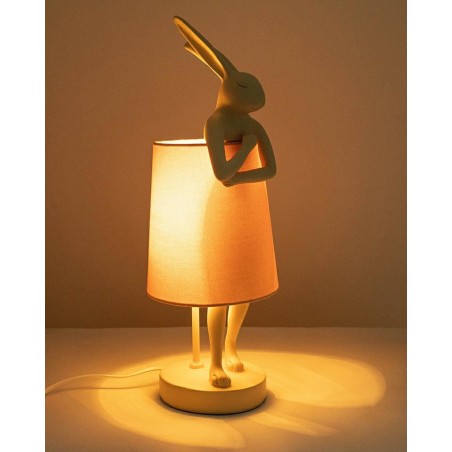 Kare Lampa Stołowa Rabbit Peach 50 Cm