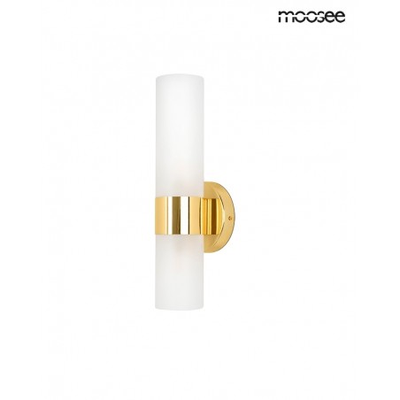 Moosee Lampa Ścienna Tubs Złota