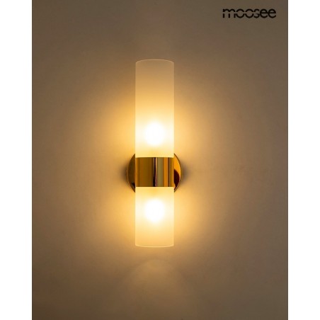 Moosee Lampa Ścienna Tubs Złota